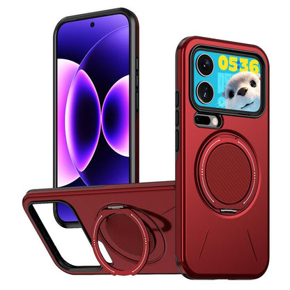 Kalebol Magnetic MagSafe Rotation Holder PC Phone Case, For Xiaomi 17T Pro 5G, For Xiaomi 17T 5G, For Redmi Note15 Pro 4G Global 163.2mm, For Xiaomi 17 Pro Max, For Redmi Note15 Pro+ 5G Global 163.3mm, For Redmi Note 15 Pro 5G Global 163.6mm           ...