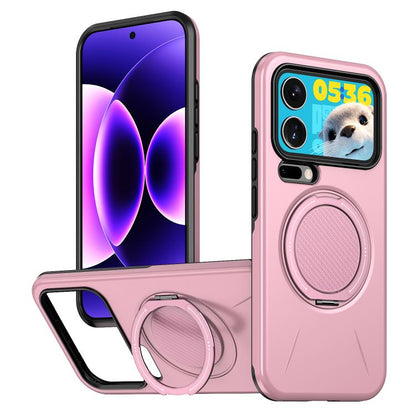 Kalebol Magnetic MagSafe Rotation Holder PC Phone Case, For Xiaomi 17T Pro 5G, For Xiaomi 17T 5G, For Redmi Note15 Pro 4G Global 163.2mm, For Xiaomi 17 Pro Max, For Redmi Note15 Pro+ 5G Global 163.3mm, For Redmi Note 15 Pro 5G Global 163.6mm           ...