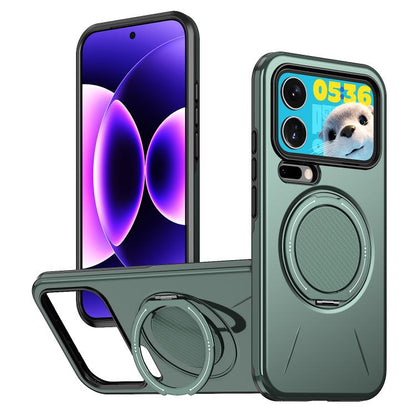 Kalebol Magnetic MagSafe Rotation Holder PC Phone Case, For Xiaomi 17T Pro 5G, For Xiaomi 17T 5G, For Redmi Note15 Pro 4G Global 163.2mm, For Xiaomi 17 Pro Max, For Redmi Note15 Pro+ 5G Global 163.3mm, For Redmi Note 15 Pro 5G Global 163.6mm           ...