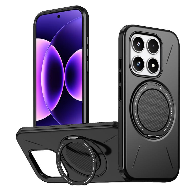 Kalebol Magnetic MagSafe Rotation Holder PC Phone Case, For Xiaomi 17T Pro 5G, For Xiaomi 17T 5G, For Redmi Note15 Pro 4G Global 163.2mm, For Xiaomi 17 Pro Max, For Redmi Note15 Pro+ 5G Global 163.3mm, For Redmi Note 15 Pro 5G Global 163.6mm           ...