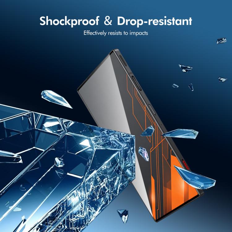 Shockproof, drop-resistant tempered glass screen protector film for a secure fit