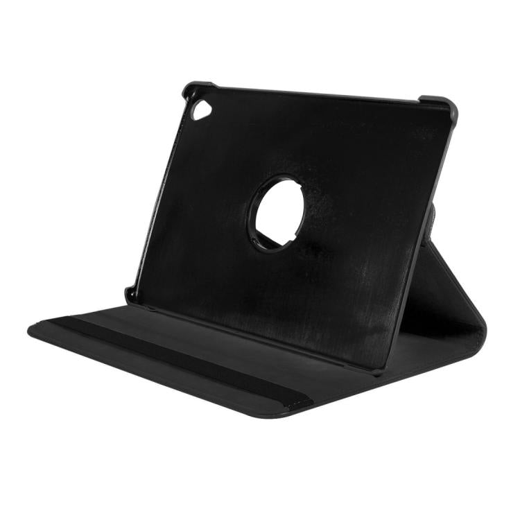ENKAY 360 Degree Rotation Lichi Texture Leather Case with Holder for HUAWEI MediaPad M6 10.8 2019