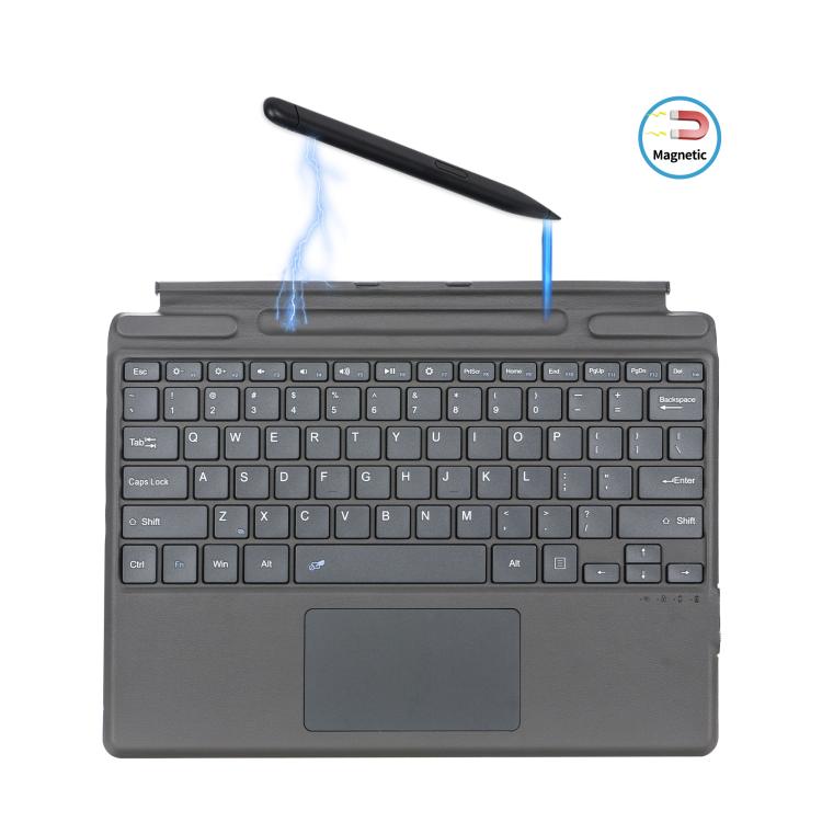 Ultra Slim Wireless Bluetooth Magnetic Pen Slot Keyboard, For Microsoft Surface Pro 8 / 9 / 10 / 11 / X