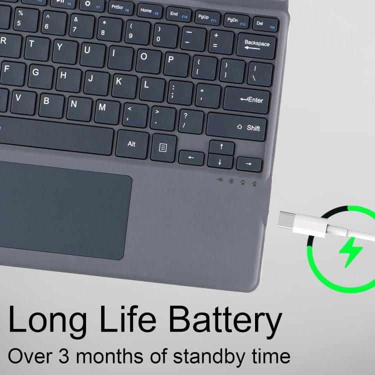 Ultra Slim Wireless Bluetooth Magnetic Pen Slot Keyboard, For Microsoft Surface Pro 8 / 9 / 10 / 11 / X