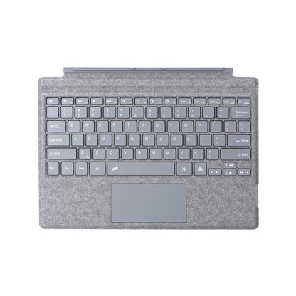 Velvet-Finish Ultra-Slim Wireless Bluetooth Magnetic Attachment Keyboard with Multicoloured Backlighting, For MicroSoft Surface Pro 3 / 4 / 5 / 6 / 7