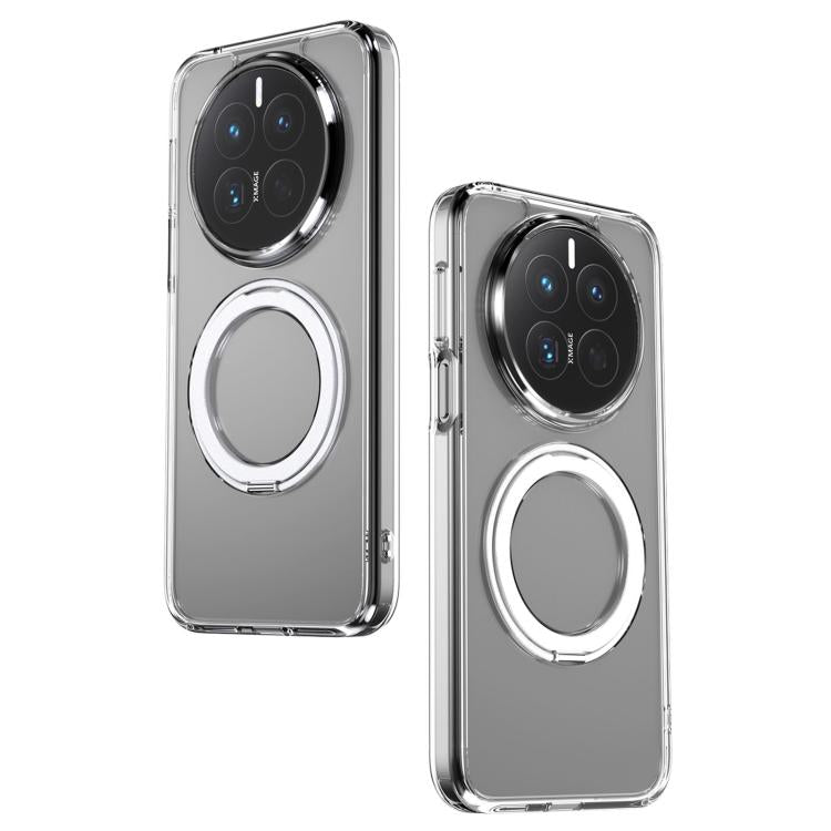 Frosted Magnetic 360 Rotating Holder Phone Case, For Huawei Mate 80 Pro, For Huawei Mate 80