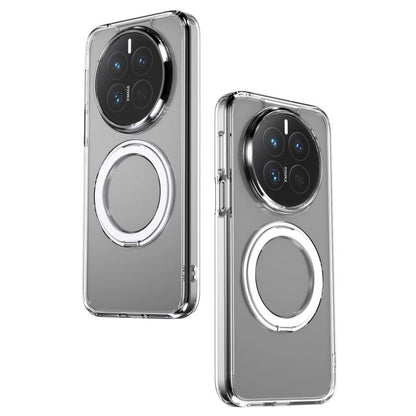Frosted Magnetic 360 Rotating Holder Phone Case, For Huawei Mate 80 Pro, For Huawei Mate 80