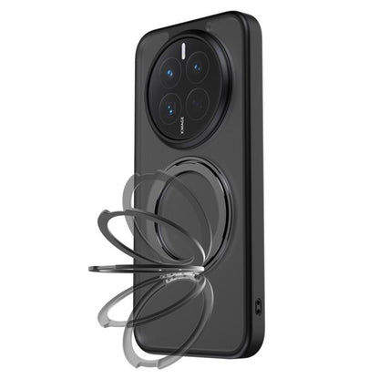 Frosted Magnetic 360 Rotating Holder Phone Case, For Huawei Mate 80 Pro, For Huawei Mate 80