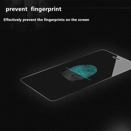 Tempered glass screen protector with fingerprint-resistant coating for clearer screen use