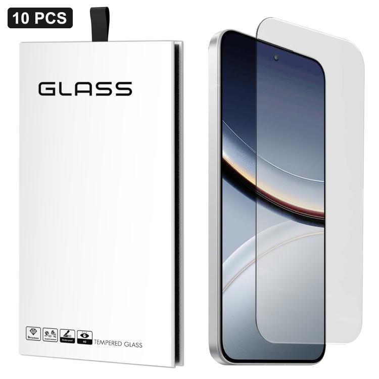 Curved clear tempered glass screen protector film, case-friendly no white border