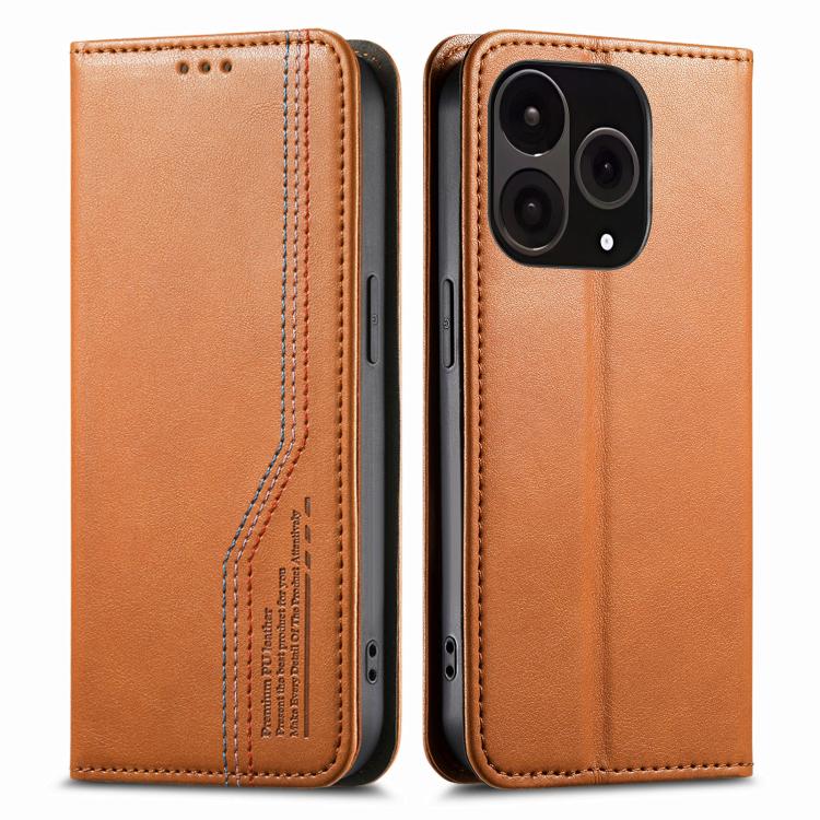Elastic Wristband Magnetic Suction Leather Phone Case, For OnePlus 15