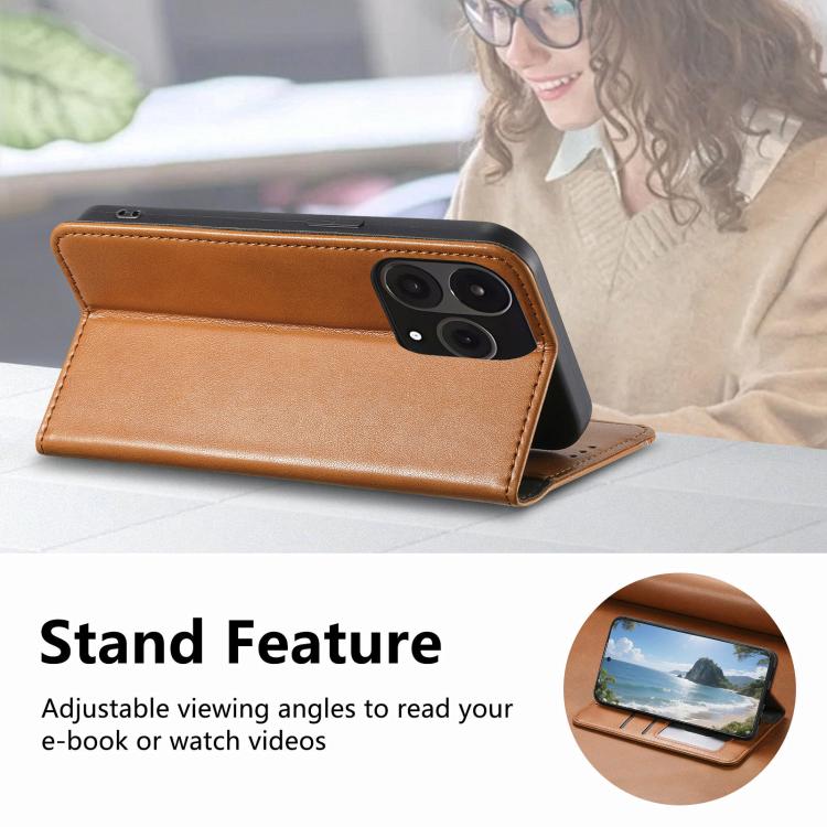 Elastic Wristband Magnetic Suction Leather Phone Case, For OnePlus 15