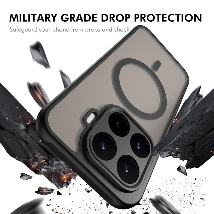 Shockproof phone case with military-grade drop protection and reinforced corners