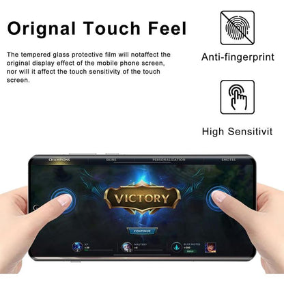 10pcs 0.18mm Ultra-Thin Ultrasonic HD Screen-Printed High-Aluminium Thick-Gel Tempered Glass Film, For OnePlus ACE 6, For OnePlus 15