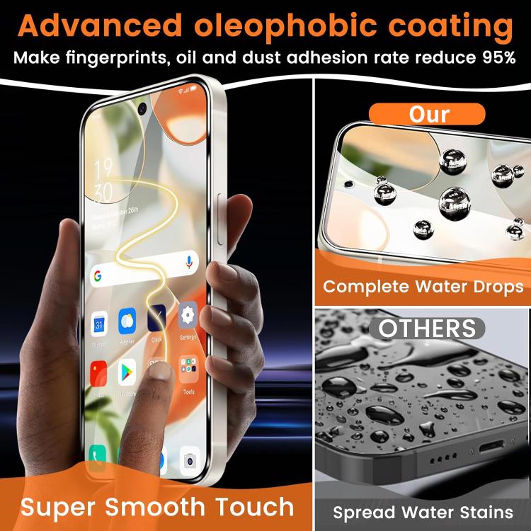 10pcs 0.18mm Ultra-Thin Ultrasonic HD Screen-Printed High-Aluminium Thick-Gel Tempered Glass Film, For Google Pixel 10 Pro XL, For Google Pixel 10 Pro, For Google Pixel 10, For Google Pixel 9 Pro XL, For Google Pixel 9 Pro, For Google Pixel 9