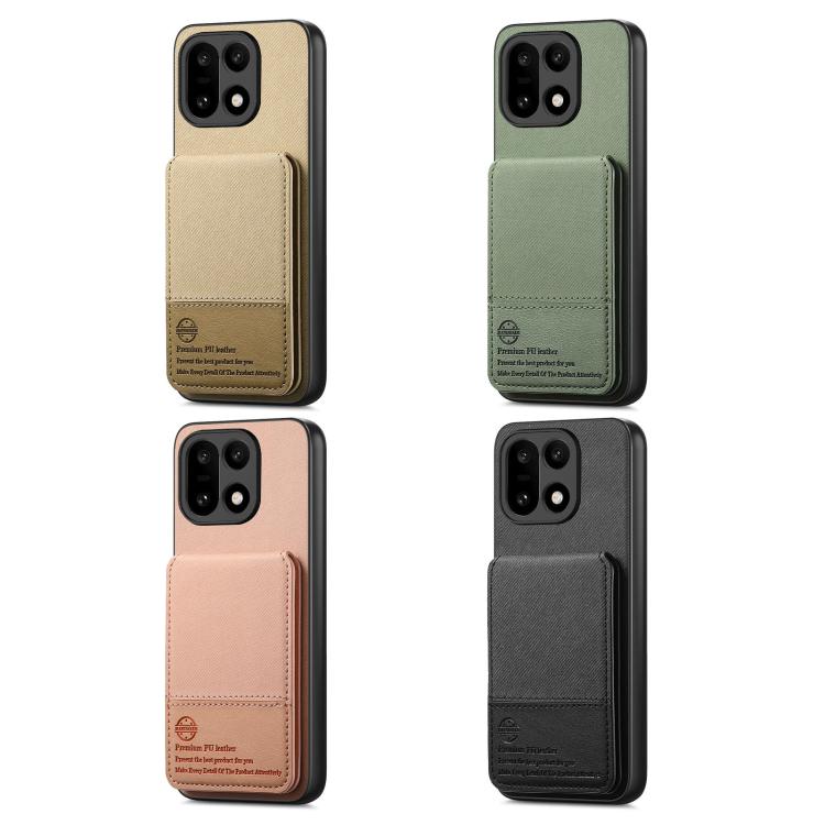 Four-color vertical flip phone cases with RFID card slots and leather-look wallet covers