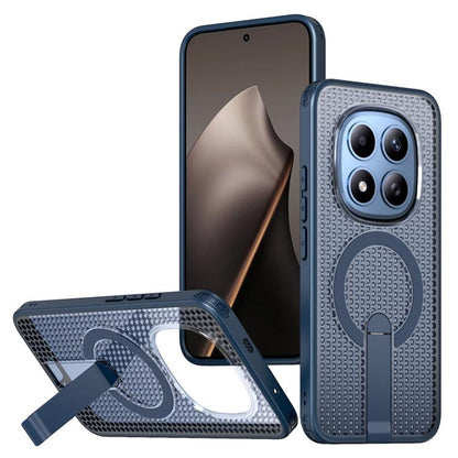 Kalebol Honeycomb Cooling MagSafe Holder Phone Case, For Xiaomi 17T Pro 5G, For Xiaomi 17T 5G, For Redmi Note 15 Pro 4G Global 163.2mm, For Xiaomi 17 Pro Max, For Redmi Note 15+ 5G Global 163.3mm, For Redmi Note 15 Pro 5G Global 163.6mm, For Xiaomi 17 ...