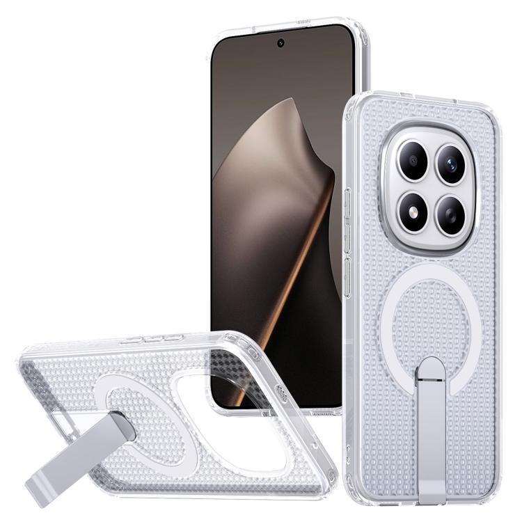 Kalebol Honeycomb Cooling MagSafe Holder Phone Case, For Xiaomi 17T Pro 5G, For Xiaomi 17T 5G, For Redmi Note 15 Pro 4G Global 163.2mm, For Xiaomi 17 Pro Max, For Redmi Note 15+ 5G Global 163.3mm, For Redmi Note 15 Pro 5G Global 163.6mm, For Xiaomi 17 ...