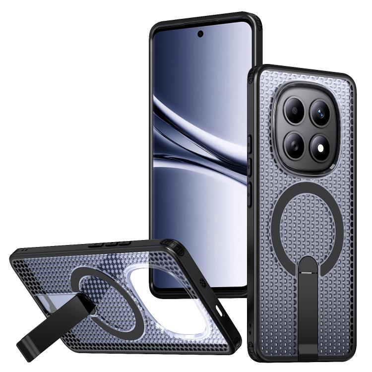 Kalebol Honeycomb Cooling MagSafe Holder Phone Case, For Xiaomi 17T Pro 5G, For Xiaomi 17T 5G, For Redmi Note 15 Pro 4G Global 163.2mm, For Xiaomi 17 Pro Max, For Redmi Note 15+ 5G Global 163.3mm, For Redmi Note 15 Pro 5G Global 163.6mm, For Xiaomi 17 ...