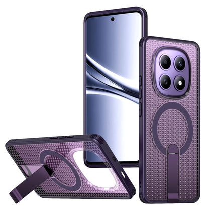 Kalebol Honeycomb Cooling MagSafe Holder Phone Case, For Xiaomi 17T Pro 5G, For Xiaomi 17T 5G, For Redmi Note 15 Pro 4G Global 163.2mm, For Xiaomi 17 Pro Max, For Redmi Note 15+ 5G Global 163.3mm, For Redmi Note 15 Pro 5G Global 163.6mm, For Xiaomi 17 ...
