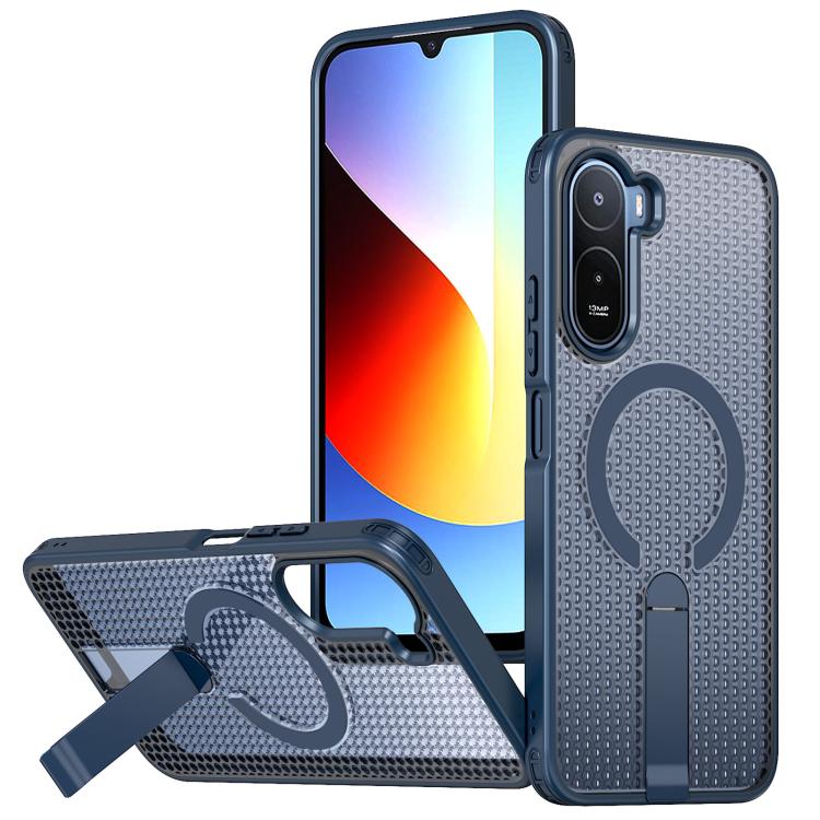Kalebol Honeycomb Cooling MagSafe Holder Phone Case, For Xiaomi 17T Pro 5G, For Xiaomi 17T 5G, For Redmi Note 15 Pro 4G Global 163.2mm, For Xiaomi 17 Pro Max, For Redmi Note 15+ 5G Global 163.3mm, For Redmi Note 15 Pro 5G Global 163.6mm, For Xiaomi 17 ...