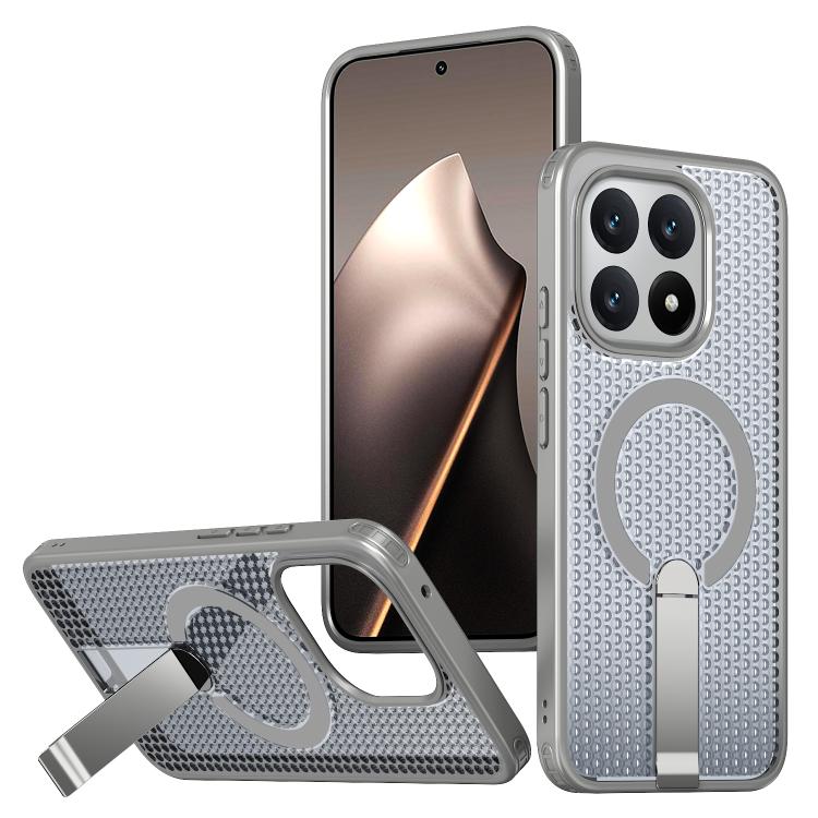 Kalebol Honeycomb Cooling MagSafe Holder Phone Case, For Xiaomi 17T Pro 5G, For Xiaomi 17T 5G, For Redmi Note 15 Pro 4G Global 163.2mm, For Xiaomi 17 Pro Max, For Redmi Note 15+ 5G Global 163.3mm, For Redmi Note 15 Pro 5G Global 163.6mm, For Xiaomi 17 ...