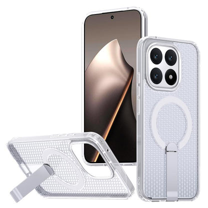 Kalebol Honeycomb Cooling MagSafe Holder Phone Case, For Xiaomi 17T Pro 5G, For Xiaomi 17T 5G, For Redmi Note 15 Pro 4G Global 163.2mm, For Xiaomi 17 Pro Max, For Redmi Note 15+ 5G Global 163.3mm, For Redmi Note 15 Pro 5G Global 163.6mm, For Xiaomi 17 ...