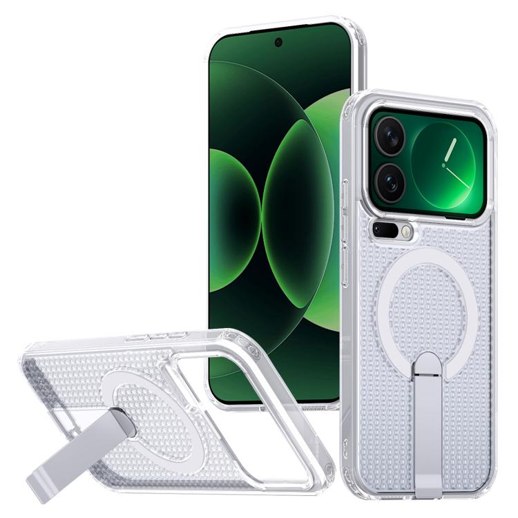 Kalebol Honeycomb Cooling MagSafe Holder Phone Case, For Xiaomi 17T Pro 5G, For Xiaomi 17T 5G, For Redmi Note 15 Pro 4G Global 163.2mm, For Xiaomi 17 Pro Max, For Redmi Note 15+ 5G Global 163.3mm, For Redmi Note 15 Pro 5G Global 163.6mm, For Xiaomi 17 ...