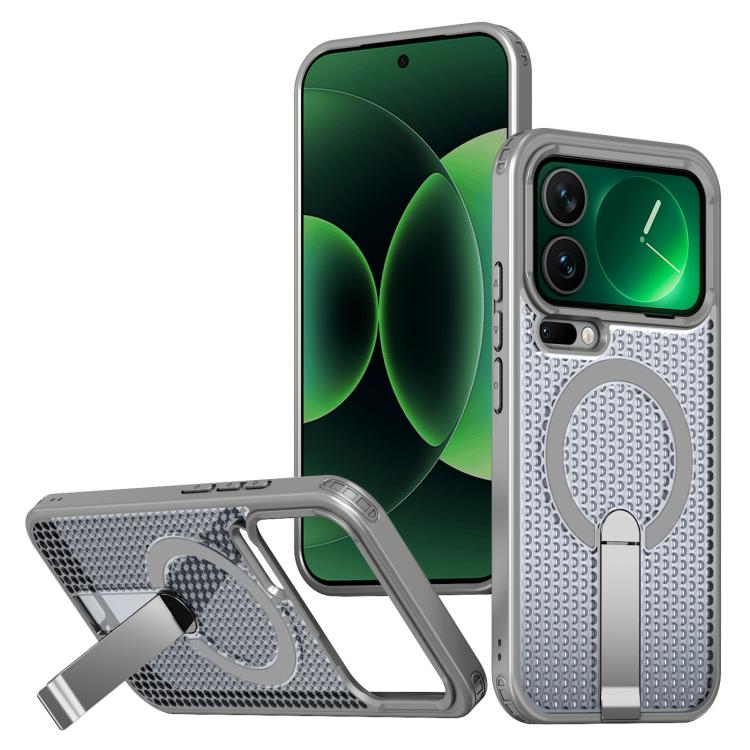 Kalebol Honeycomb Cooling MagSafe Holder Phone Case, For Xiaomi 17T Pro 5G, For Xiaomi 17T 5G, For Redmi Note 15 Pro 4G Global 163.2mm, For Xiaomi 17 Pro Max, For Redmi Note 15+ 5G Global 163.3mm, For Redmi Note 15 Pro 5G Global 163.6mm, For Xiaomi 17 ...