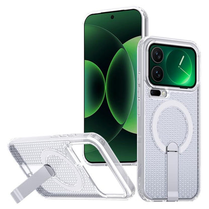 Kalebol Honeycomb Cooling MagSafe Holder Phone Case, For Xiaomi 17T Pro 5G, For Xiaomi 17T 5G, For Redmi Note 15 Pro 4G Global 163.2mm, For Xiaomi 17 Pro Max, For Redmi Note 15+ 5G Global 163.3mm, For Redmi Note 15 Pro 5G Global 163.6mm, For Xiaomi 17 ...