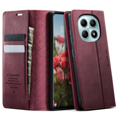 CaseMe 033 Calf Leather Lining Microfibre RFID Blocking Phone Case, For Redmi Note 17 4G / 5G Global 169.7mm, For Redmi Note 17 Pro Max Global 163.4mm, For Redmi Note 17 Pro+ Global 163.4mm, For Xiaomi 17T Pro 5G, For Xiaomi 17T 5G                     ...
