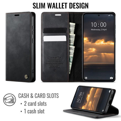 CaseMe 033 Calf Leather Lining Microfibre RFID Blocking Phone Case, For Redmi Note 17 4G / 5G Global 169.7mm, For Redmi Note 17 Pro Max Global 163.4mm, For Redmi Note 17 Pro+ Global 163.4mm, For Xiaomi 17T Pro 5G, For Xiaomi 17T 5G                     ...