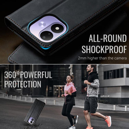 CaseMe 033 Calf Leather Lining Microfibre RFID Blocking Phone Case, For Redmi Note 17 4G / 5G Global 169.7mm, For Redmi Note 17 Pro Max Global 163.4mm, For Redmi Note 17 Pro+ Global 163.4mm, For Xiaomi 17T Pro 5G, For Xiaomi 17T 5G                     ...