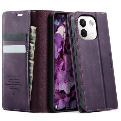 CaseMe 033 Calf Leather Lining Microfibre RFID Blocking Phone Case, For Redmi Note 17 4G / 5G Global 169.7mm, For Redmi Note 17 Pro Max Global 163.4mm, For Redmi Note 17 Pro+ Global 163.4mm, For Xiaomi 17T Pro 5G, For Xiaomi 17T 5G                     ...