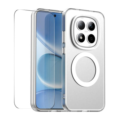 ENKAY Hat-Prince MagSafe Candy Color Phone Case with 9H Screen Film, For Redmi Note 15 Pro 5G Global 163.6mm