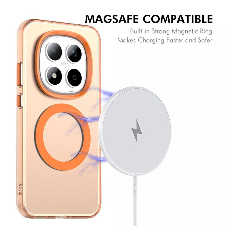 ENKAY Hat-Prince MagSafe Candy Color Phone Case with 9H Screen Film, For Redmi Note 15 Pro 5G Global 163.6mm
