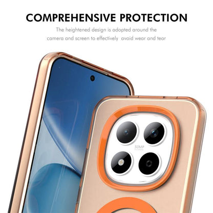 ENKAY Hat-Prince MagSafe Candy Color Phone Case with 9H Screen Film, For Redmi Note 15 Pro 5G Global 163.6mm