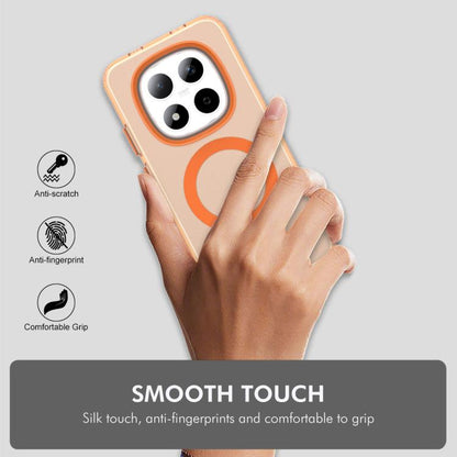 ENKAY Hat-Prince MagSafe Candy Color Phone Case with 9H Screen Film, For Redmi Note 15 Pro 5G Global 163.6mm
