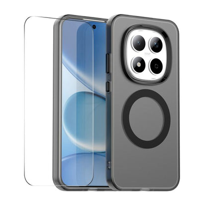 ENKAY Hat-Prince MagSafe Candy Color Phone Case with 9H Screen Film, For Redmi Note 15 Pro 5G Global 163.6mm