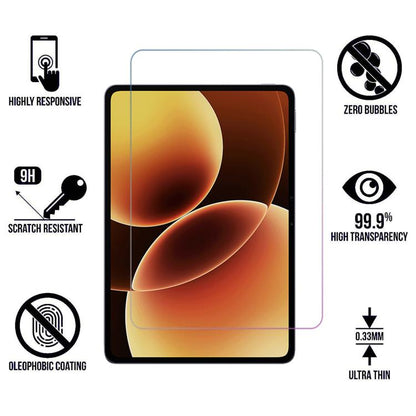 HD tempered glass screen protector film with scratch-resistant thin design