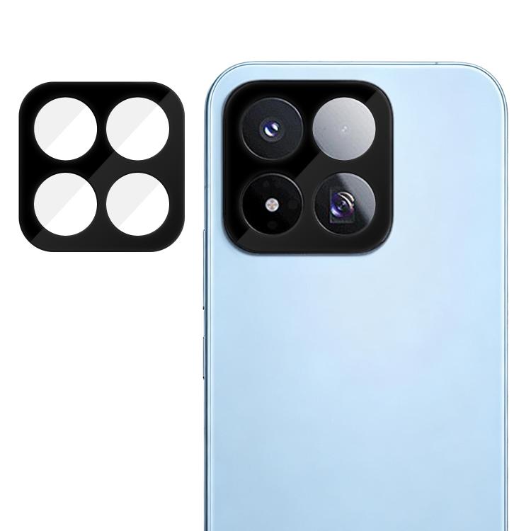 Camera lens tempered glass film with black cutout for multi-camera lenses