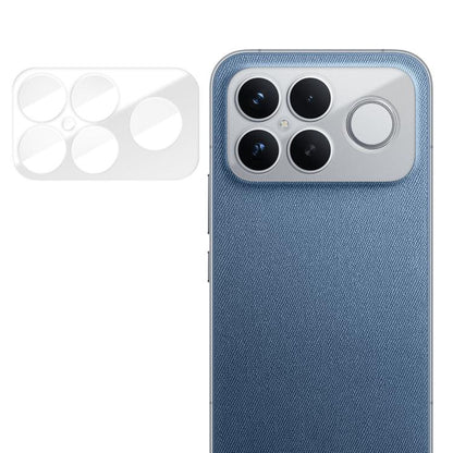 Transparent tempered glass camera lens protector film with 4 cutouts