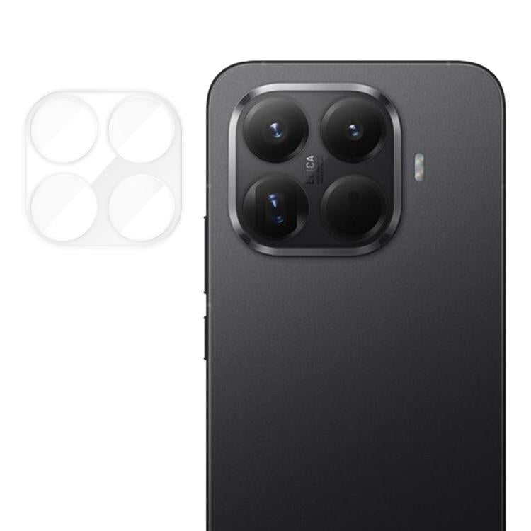Tempered glass camera lens protector film for quad-lens phone, clear anti-fingerprint set