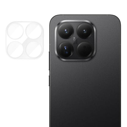 Tempered glass camera lens protector film for quad-lens phone, clear anti-fingerprint set