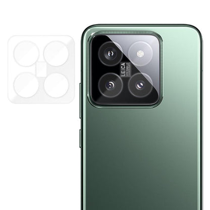 Transparent tempered glass camera lens protector film with 4 cutouts
