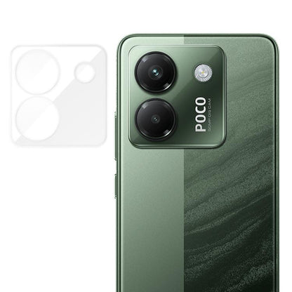 Transparent camera lens tempered glass film with cutouts for dual camera lenses