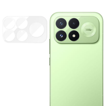 Transparent tempered glass camera lens protector film with 4 cutouts