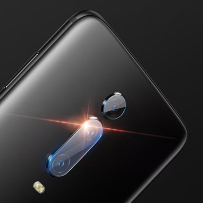 Rear camera lens tempered glass film protecting dual rear cameras on a smartphone
