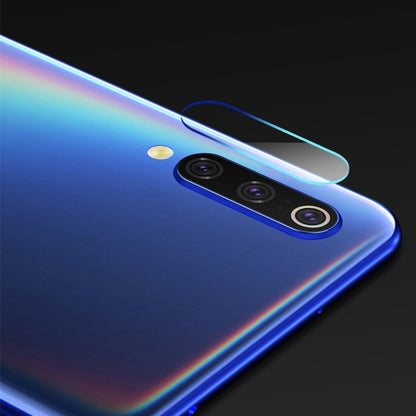 Transparent rear camera lens tempered glass protector with round edges