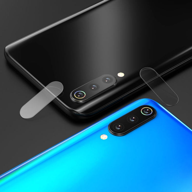 Two tempered glass film covers for dual rear camera lenses